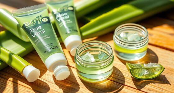 top aloe gels for sunburn