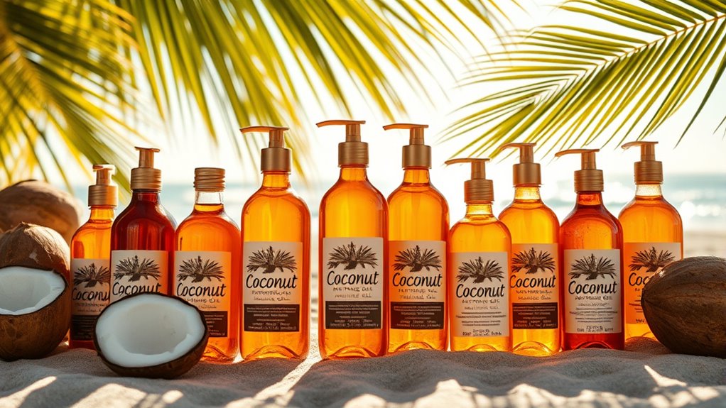 top coconut tanning oil list