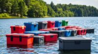 top waterproof floating storage