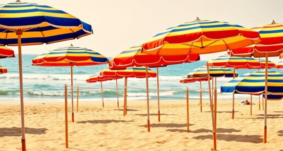 wind resistant beach umbrella options