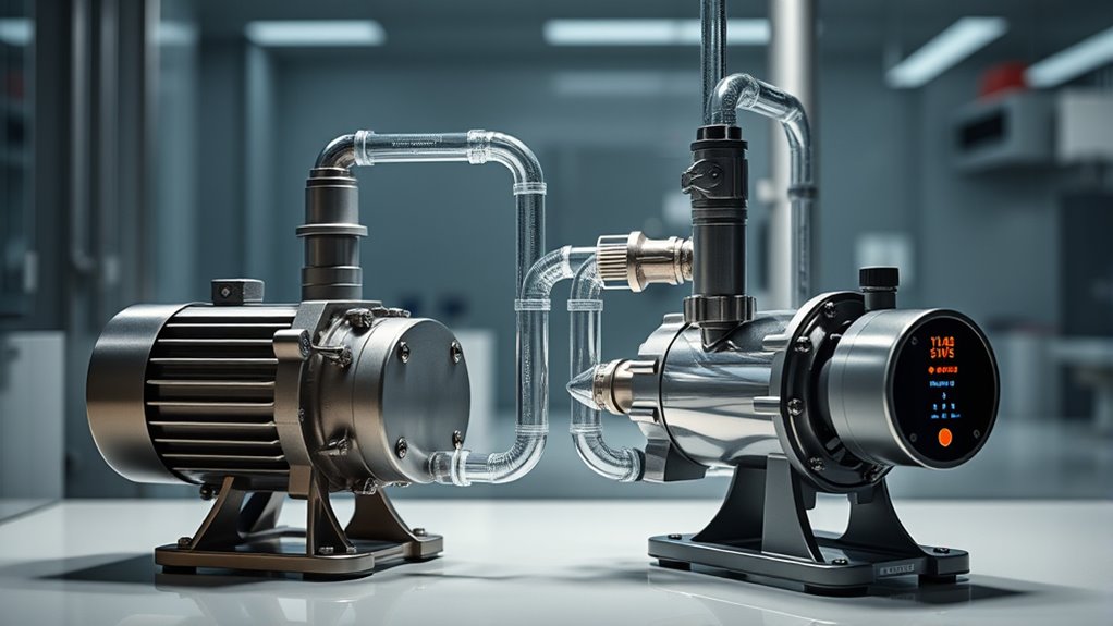 adjustable efficient pump operation