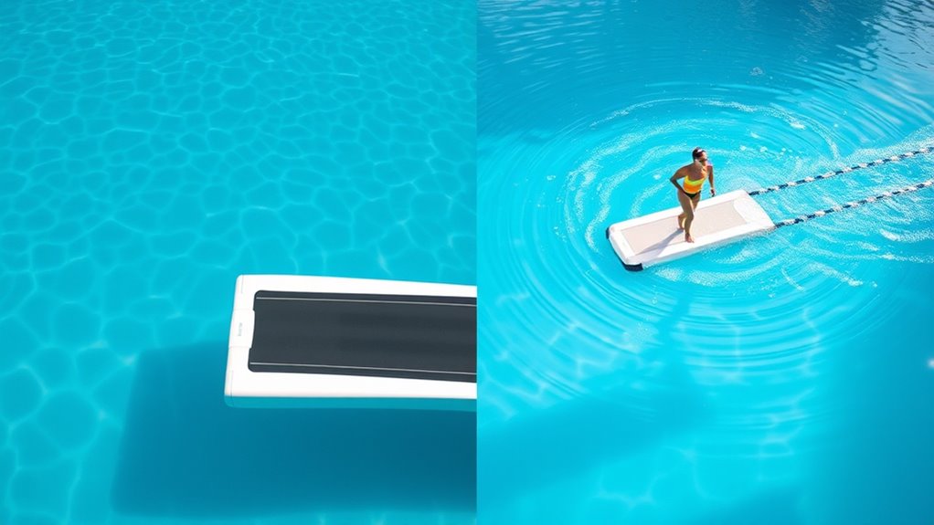 aquatic treadmill workout features