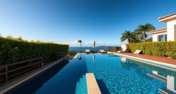 backyard luxury pool escape