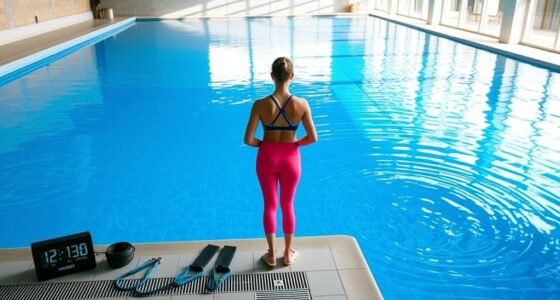 beginner endless pool experience