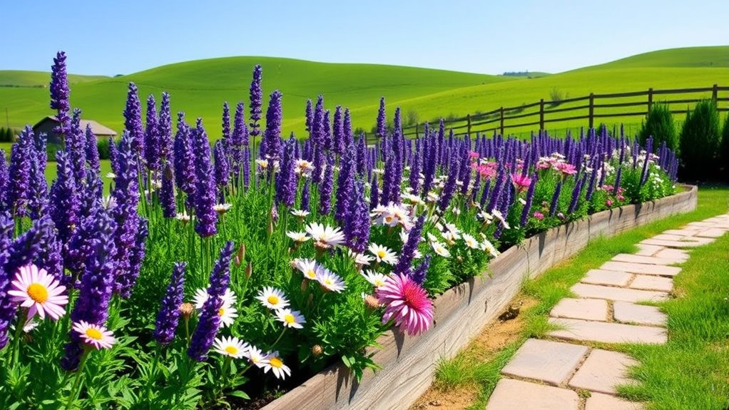 choose durable seasonal perennials