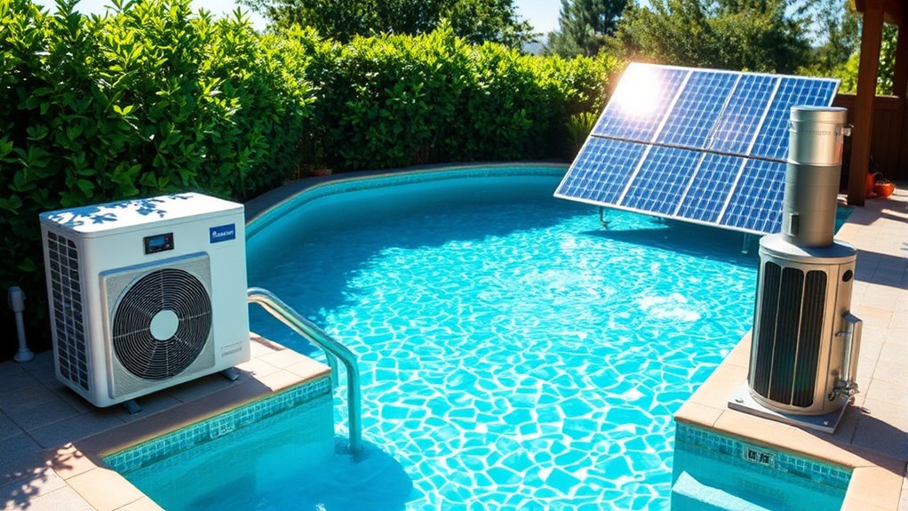 climate based pool heating strategies
