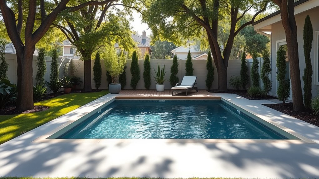 compact pool for small yards