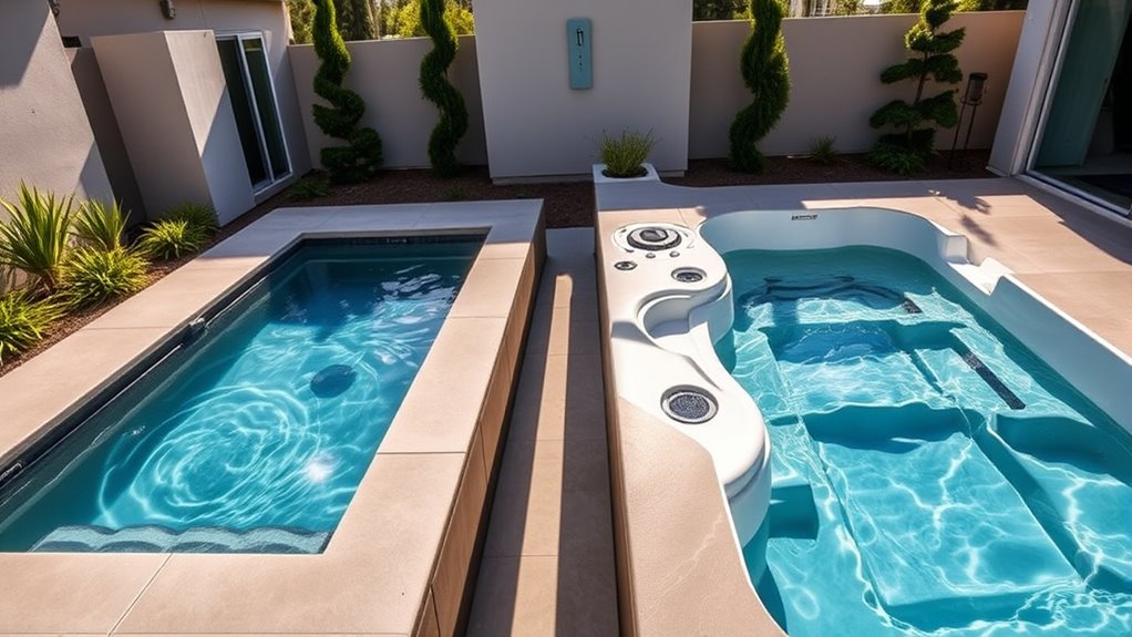 customizable aquatic workout features