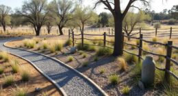 easy care rural landscaping