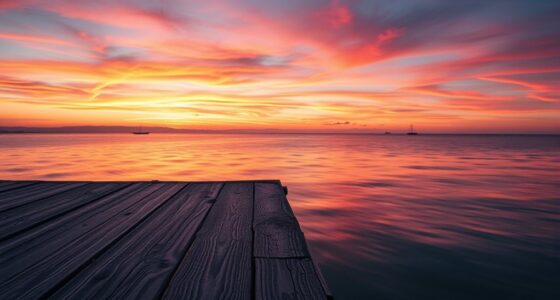 edge aligned with horizon