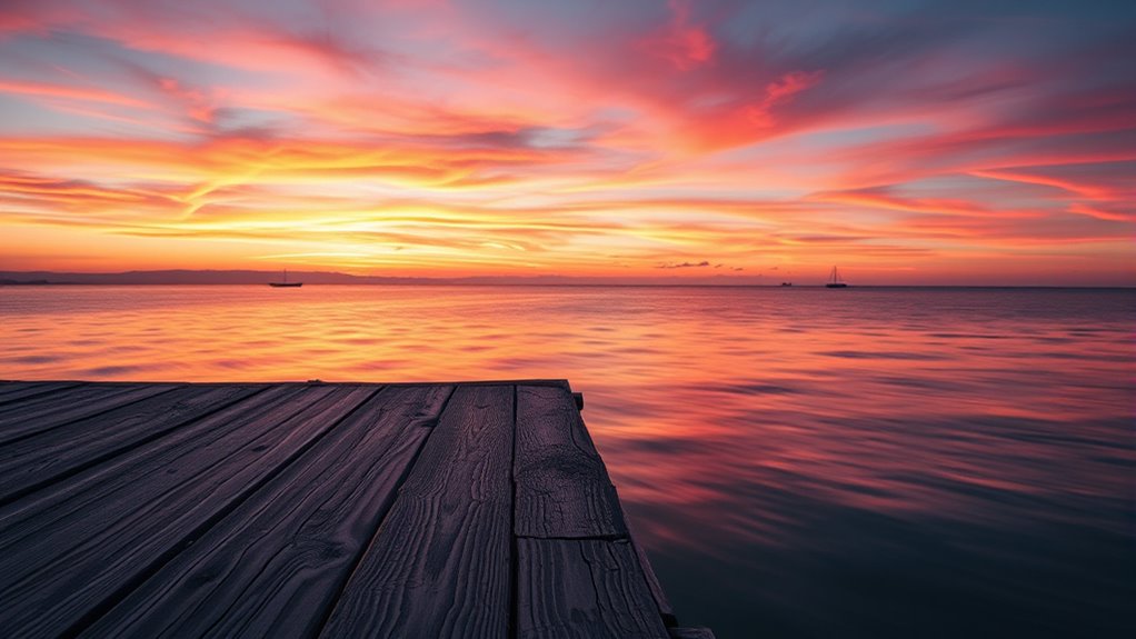 edge aligned with horizon