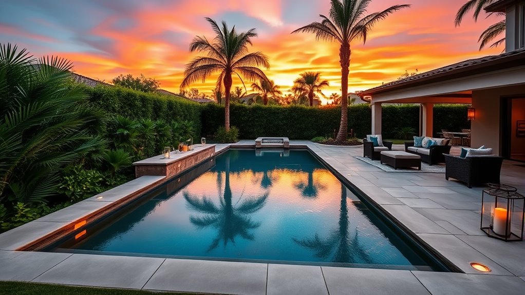 elegant practical pool design