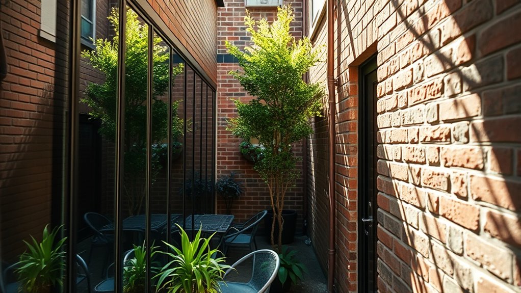 enhance light with reflective elements