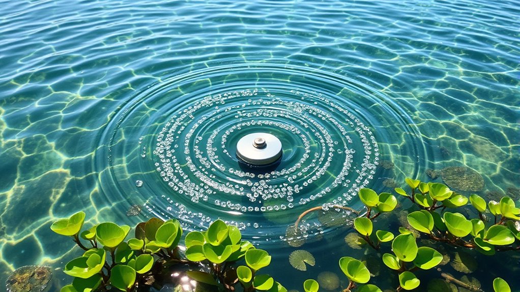 enhanced aeration for algae control