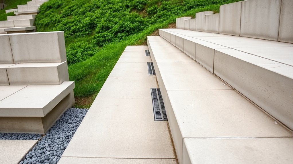 ensure proper drainage stability