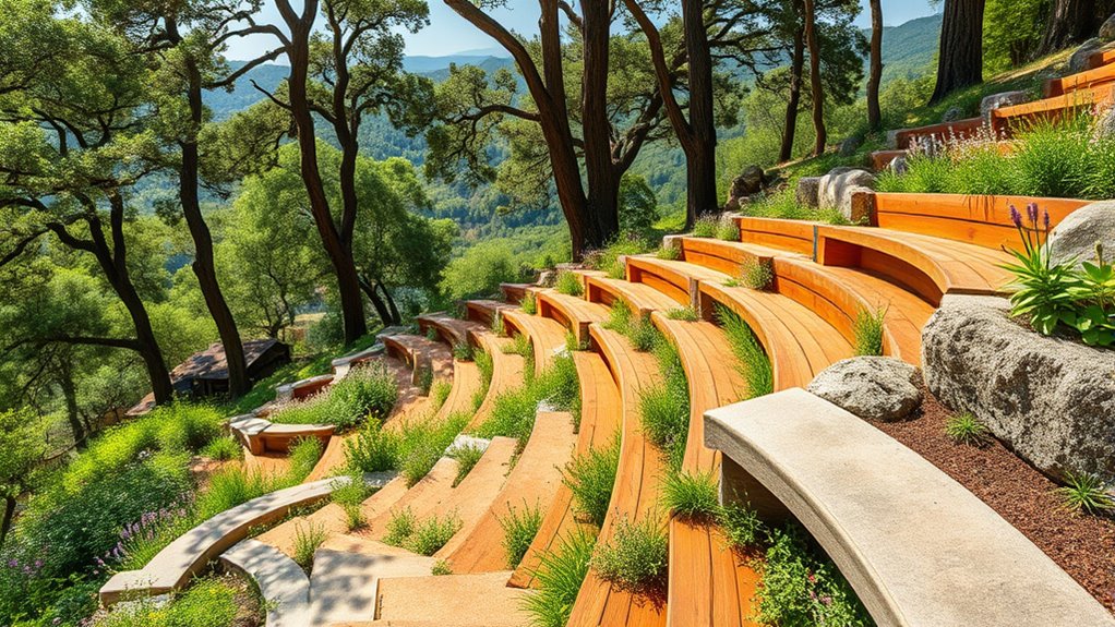 harmonious natural material choices