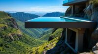 hillside pool structural design