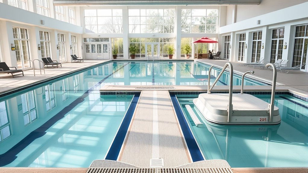 inclusive pool accessibility features