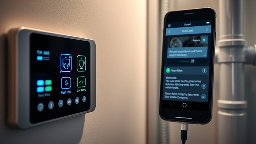 leak detection sensitivity alerts connectivity