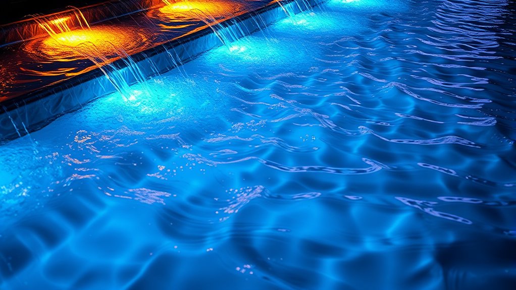 lighting enhances water dynamics