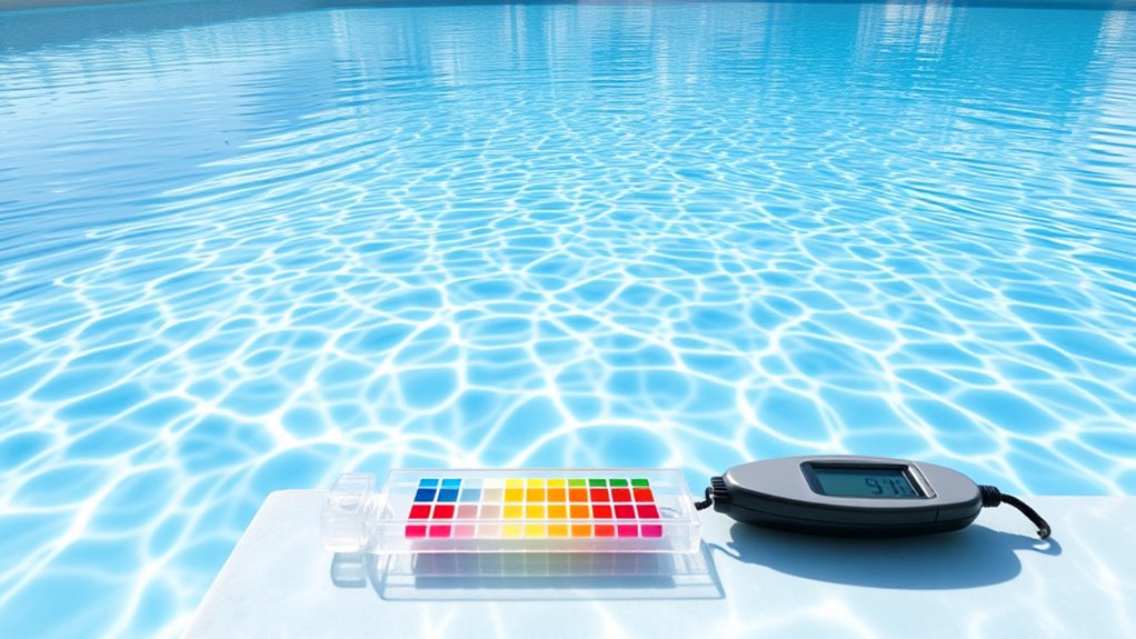 maintain balanced pool water