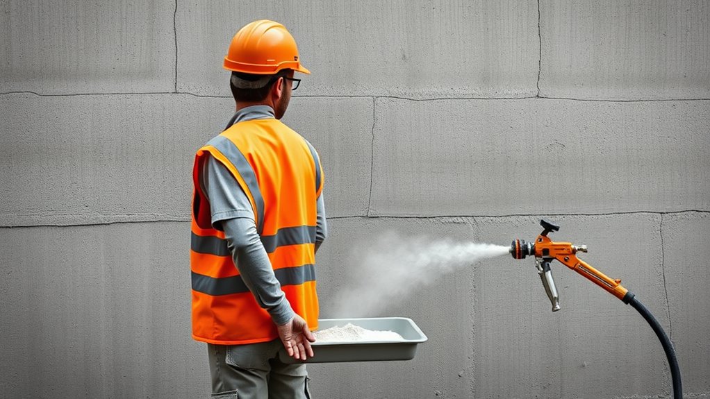 materials for crack resistant shotcrete