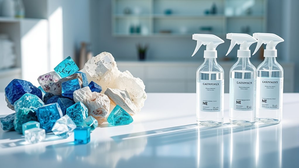 minerals offer long lasting sanitation