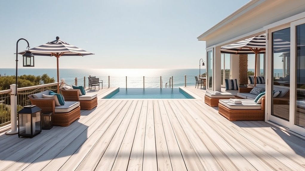 nautical coastal deck design