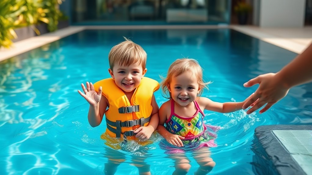 no running near pool