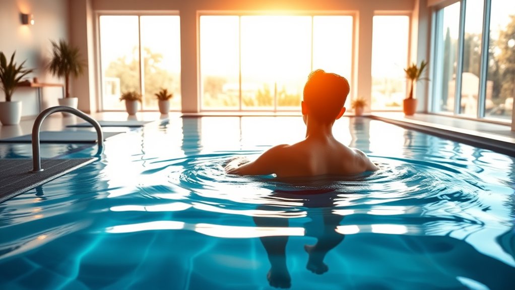 optimal hydrotherapy pool setup