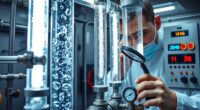 overflow system leak diagnostics