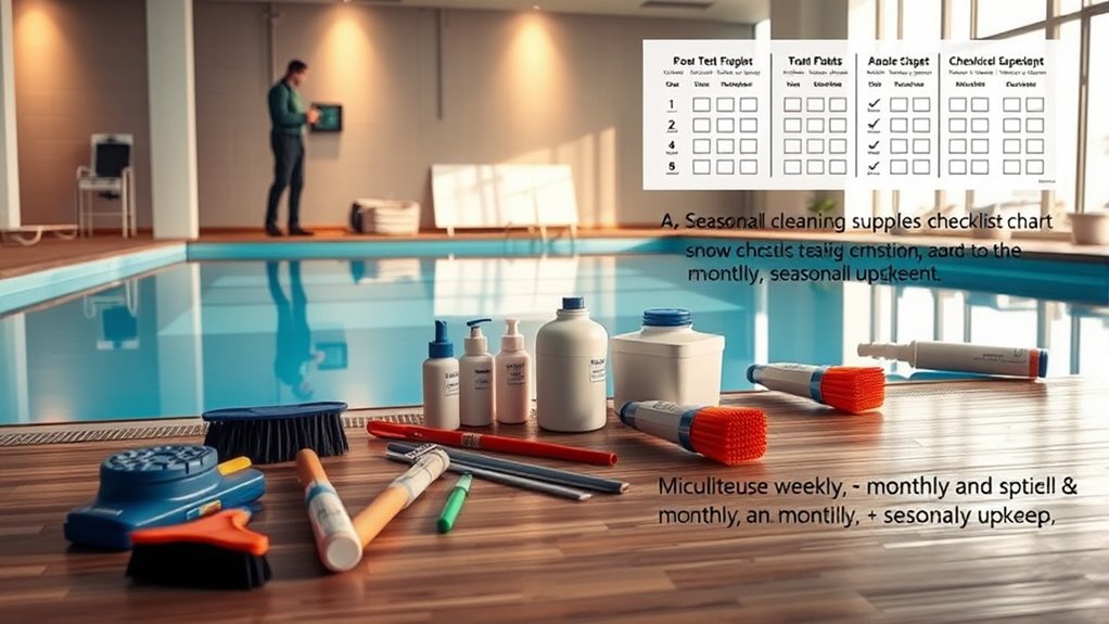 pool care checklists