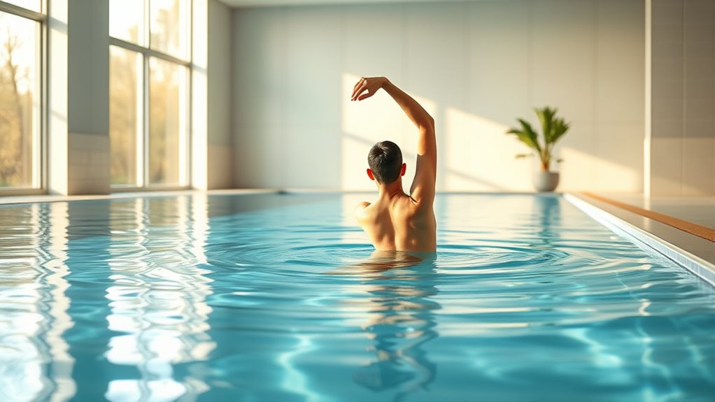 pool friendly gentle stretching