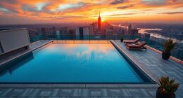 pool load vibration waterproofing