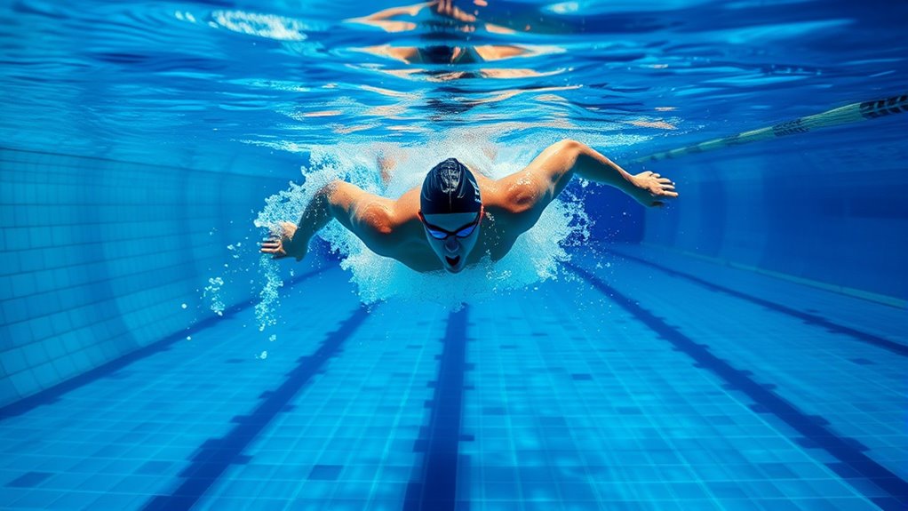 pool sprint interval training