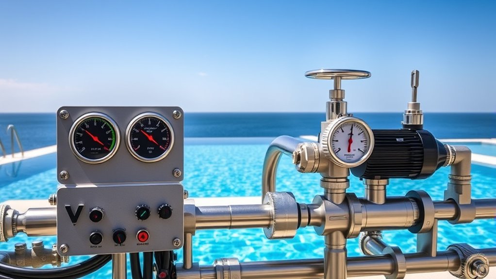 pool water flow management