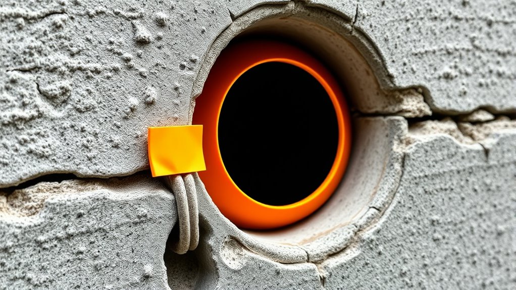 proper sealant and orientation