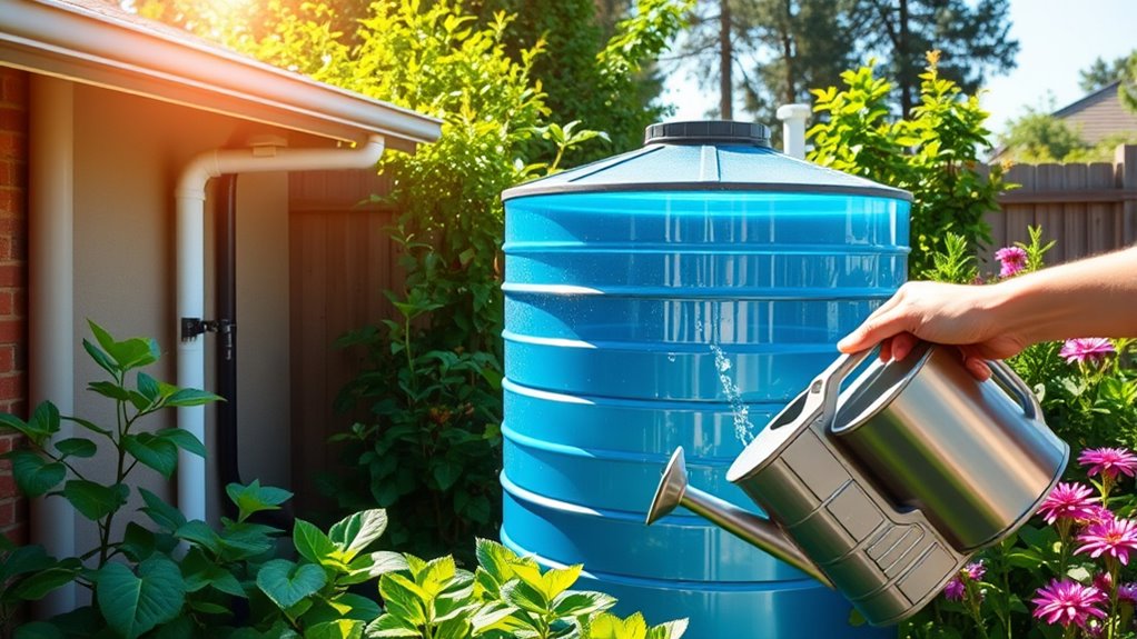 rainwater use conserves resources