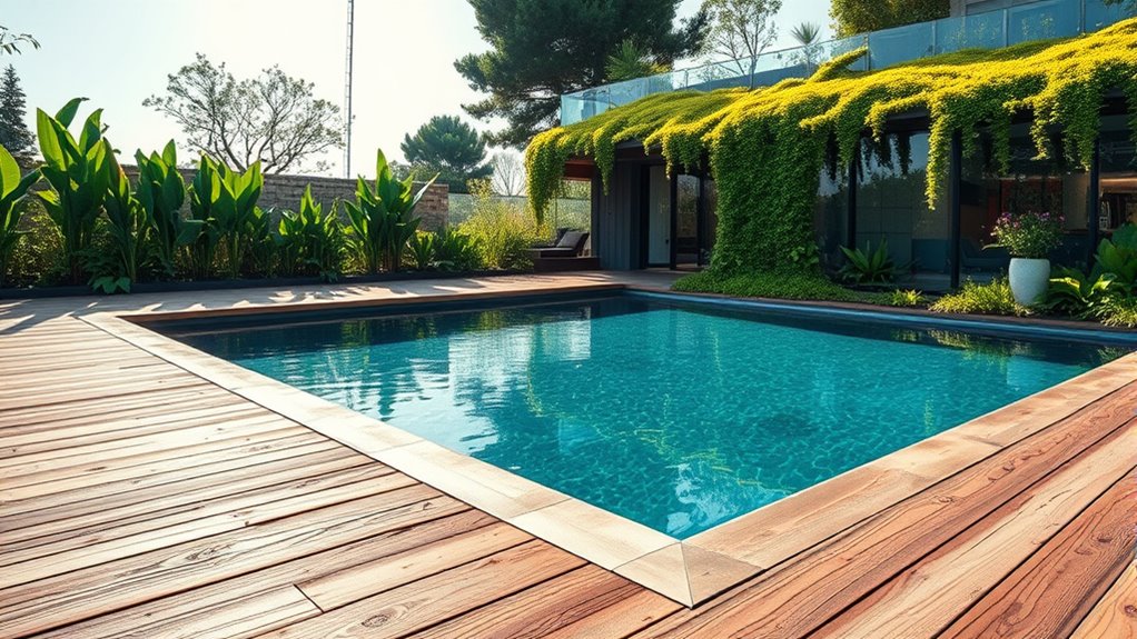 recycled materials green roof