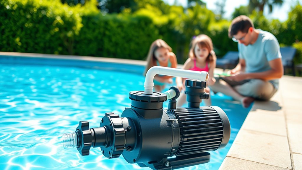 regular pool equipment maintenance