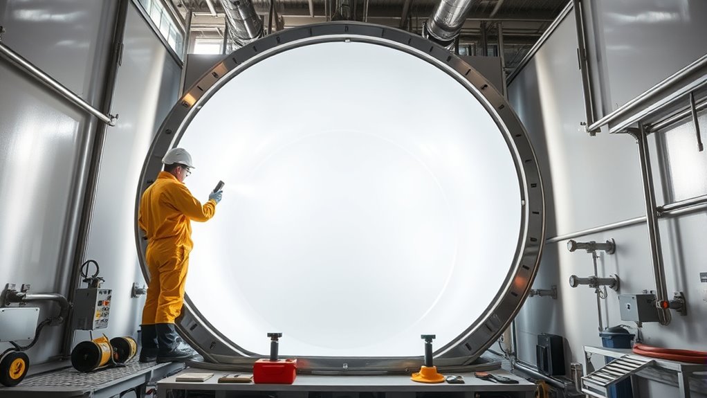 regular surge tank inspections