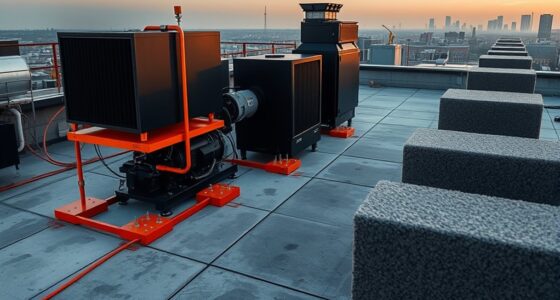 roof vibration noise mitigation