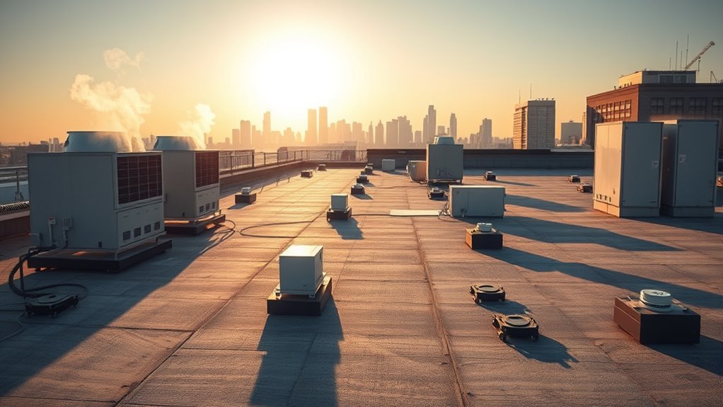 rooftop noise and vibrations