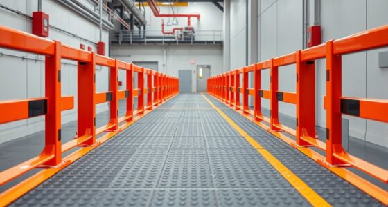 safety barriers and alarms