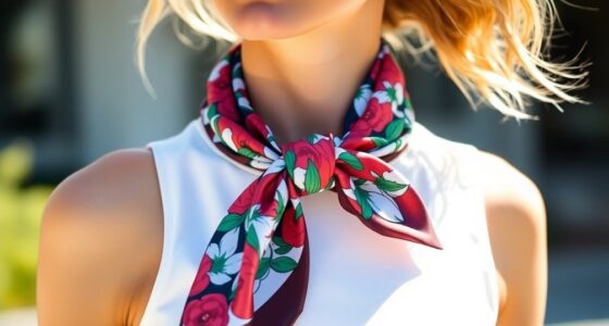 scarves replacing neckwear trend