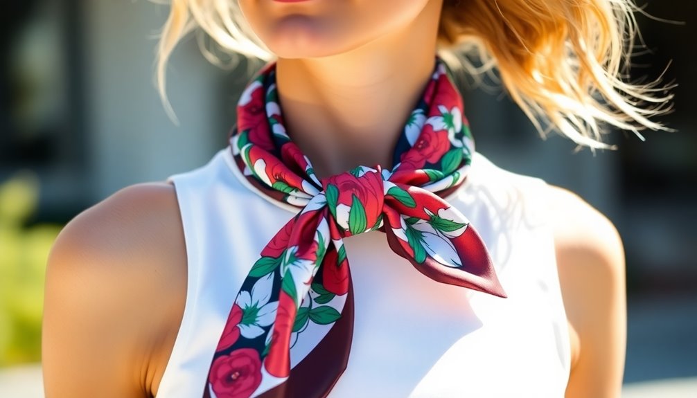 scarves replacing neckwear trend