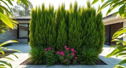 screens planting setbacks