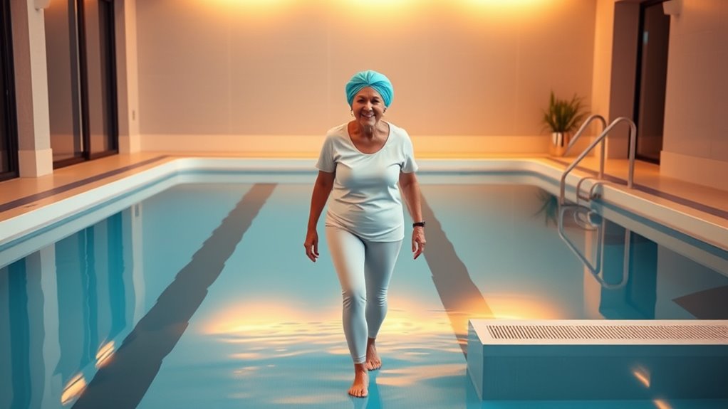 senior friendly customizable aquatic exercise