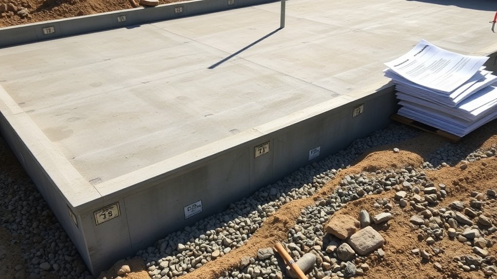 site stability and drainage