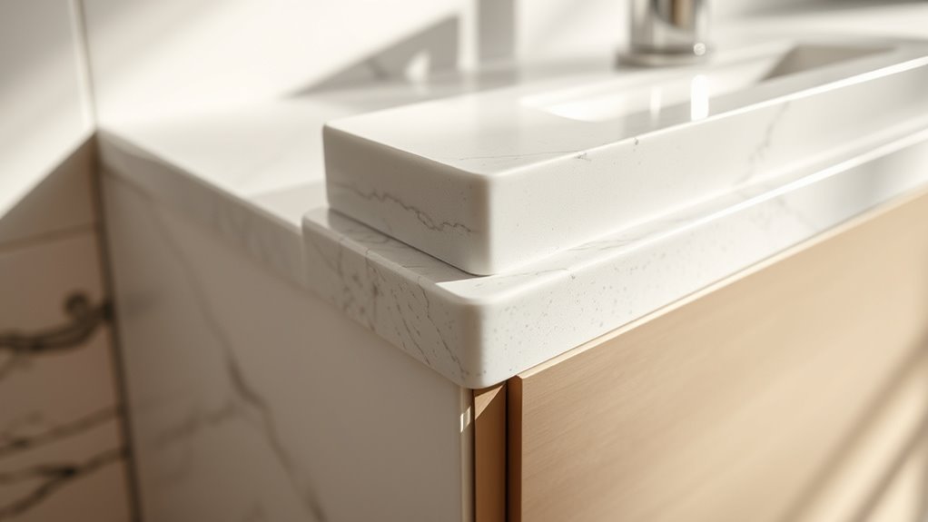 sleek minimalist seamless edges